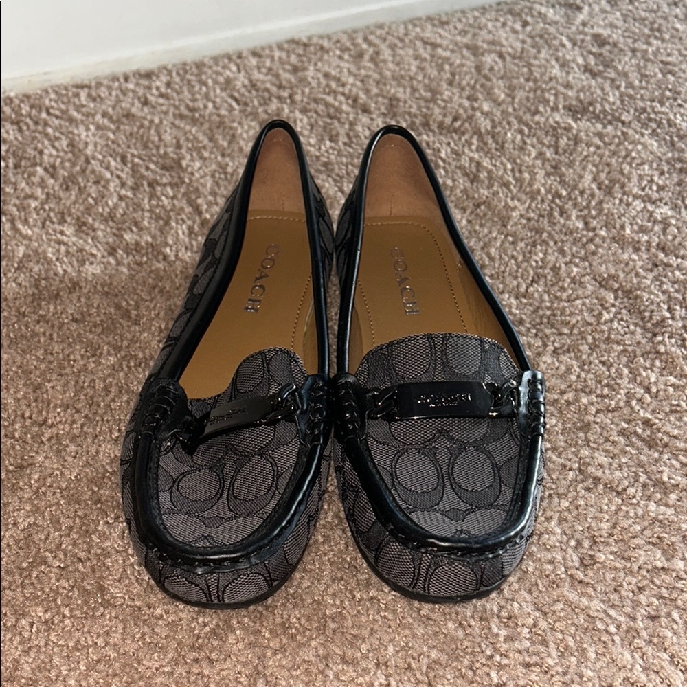 Coach Women's Black Loafers